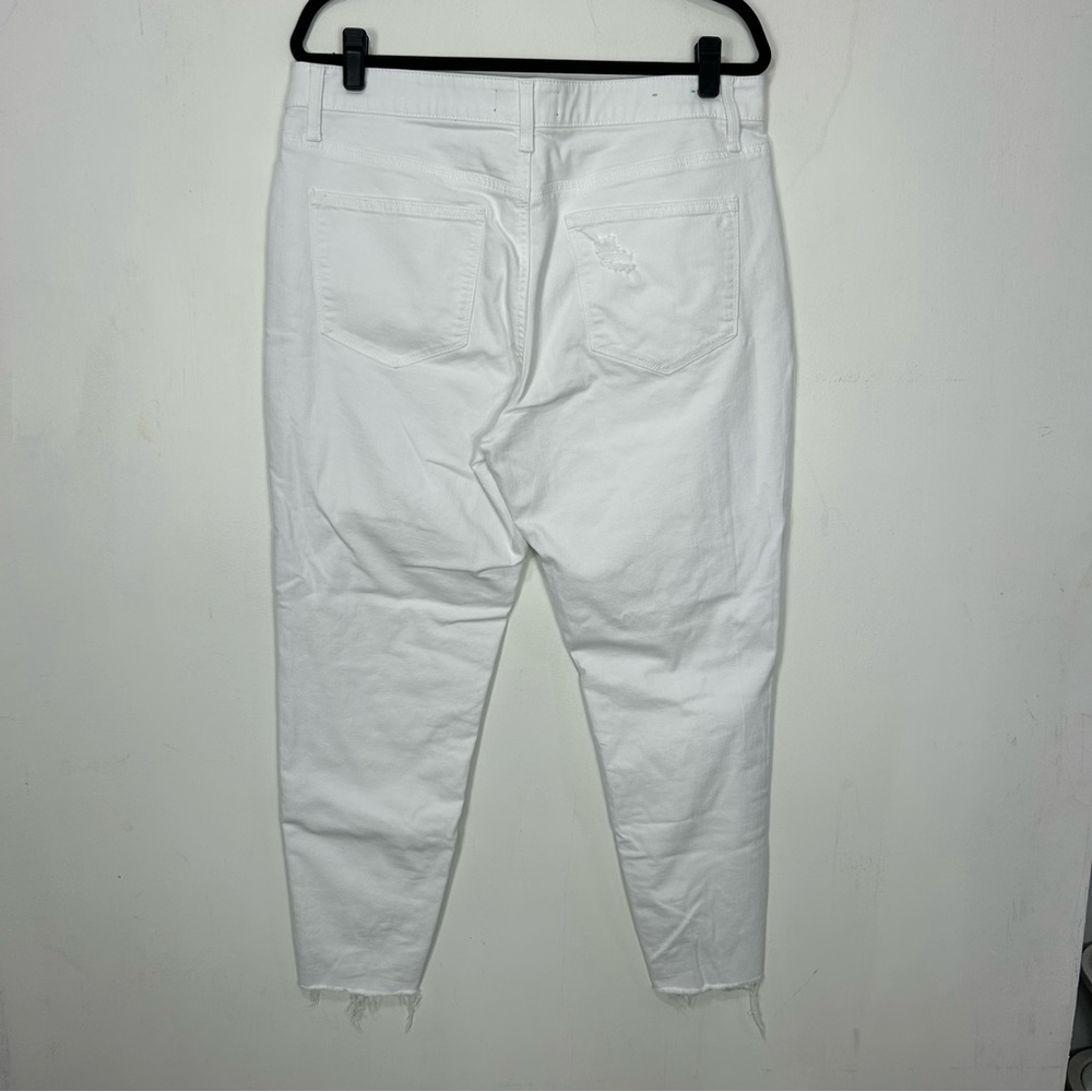 LuLaRoe White distressed skinnny Jeans N6 - Picture 5 of 7